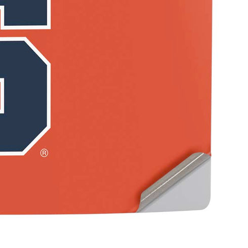 Syracuse University S Orange PS5 Pro Disk Console Skin