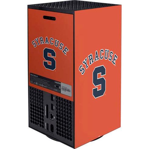 Syracuse S Orange Xbox Series X Bundle Skin