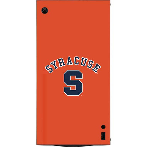 Syracuse University S Orange XBox Series X Digital Edition Console Skin