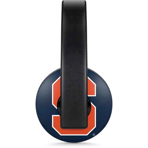 Syracuse University S Logo PlayStation 4 Gold Wireless Headset Skin