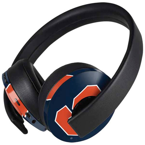 Syracuse University S Logo PlayStation 4 Gold Wireless Headset Skin
