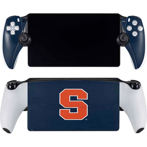 Syracuse University S Logo PlayStation Portal Remote Player Skin