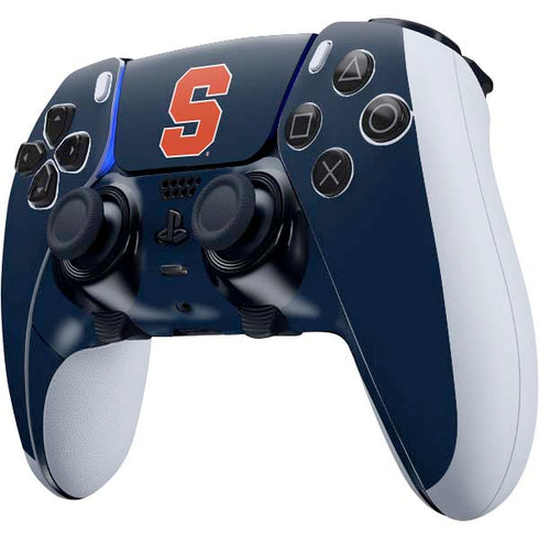 Syracuse University S Logo PS5 DualSense Edge Pro Controller Skin