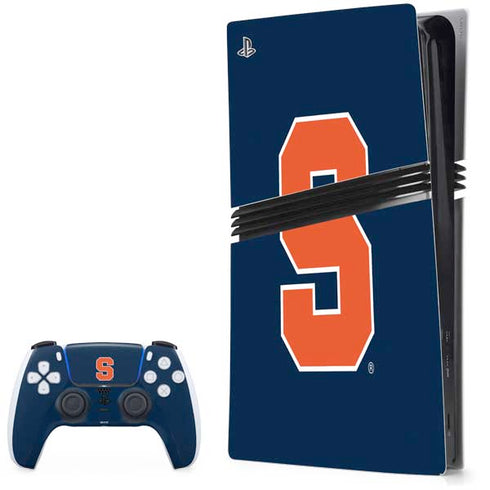 Syracuse University S Logo PS5 Pro Bundle Skin