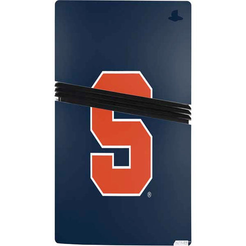 Syracuse University S Logo PS5 Pro Console Skin