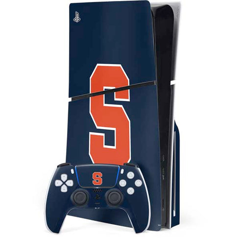 Syracuse University S Logo PlayStation PS5 Skins