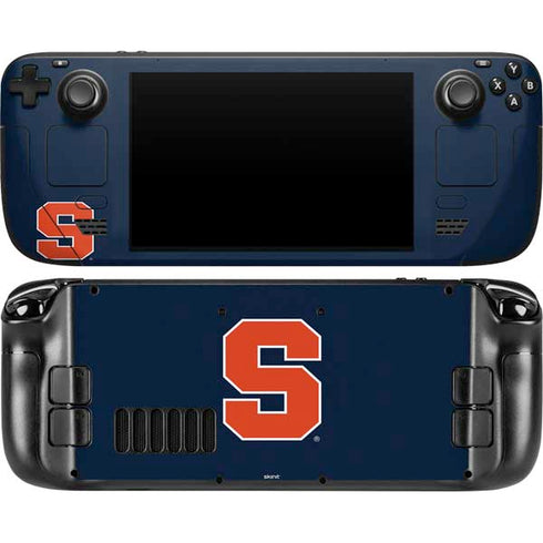 Syracuse University S Logo Steam Deck Handheld Gaming Computer OLED Skin