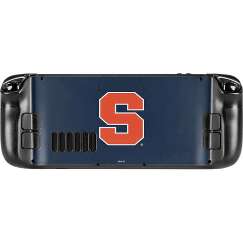 Syracuse University S Logo Steam Deck Handheld Gaming Computer Skin