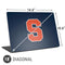 Syracuse University S Logo Universal Laptop 18in (14.6 x 10.6in) Skin
