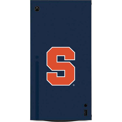 Syracuse University S Logo XBox Series X Digital Edition Console Skin