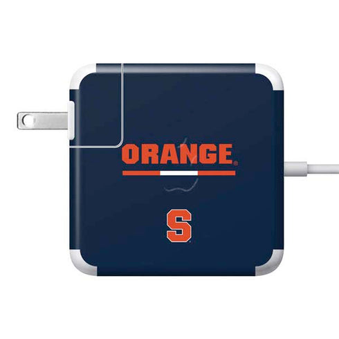 Syracuse University Orange 85W Power Adapter (15 and 17 inch MacBook Pro Charger) Skin