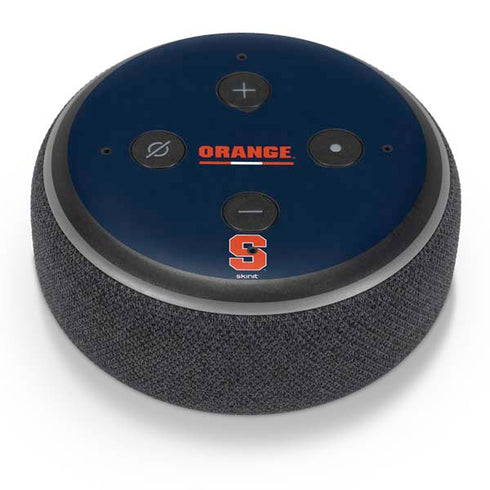 Syracuse University Orange Amazon Echo Dot Skin