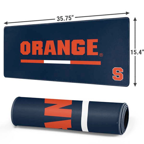 Syracuse University Orange Gaming Mouse Pad