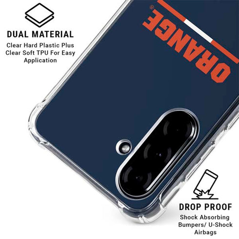 Syracuse University Orange Galaxy A36 5G Clear Case