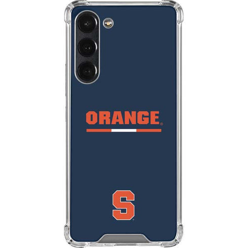 Syracuse University Orange Galaxy S23 Plus Clear Case