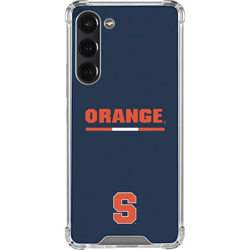 Syracuse University Orange Galaxy S24 FE Clear Case