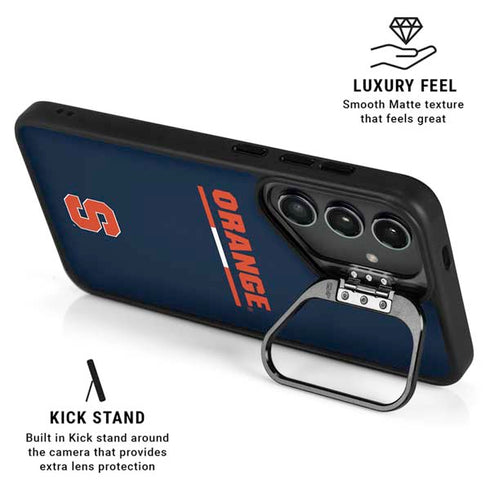Syracuse University Orange Galaxy S24 Kickstand Case