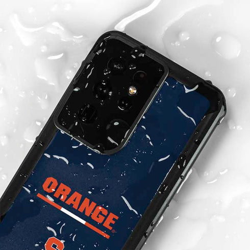 Syracuse University Orange Galaxy S24 Ultra Waterproof Case