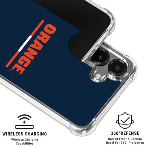 Syracuse University Orange Galaxy S26 Clear Case