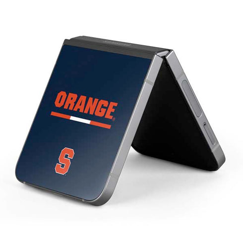 Syracuse University Orange Galaxy Z Flip6 Skin