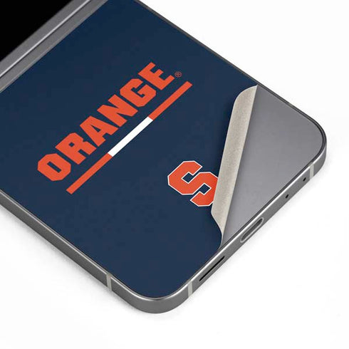 Syracuse University Orange Galaxy Z Flip6 Skin