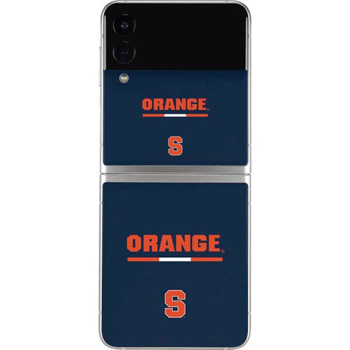 Syracuse University Orange Galaxy Z Flip4 5G Skin