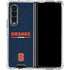 Syracuse University Orange Galaxy Z Fold4 5G Clear Case
