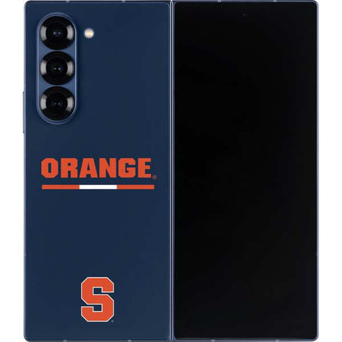 Syracuse University Orange Galaxy Z Fold6 Skin