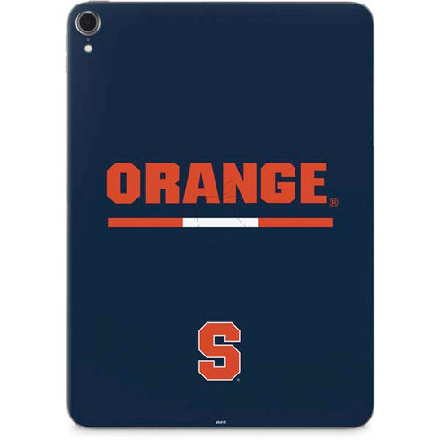 Syracuse University Orange Apple iPad Pro Skin