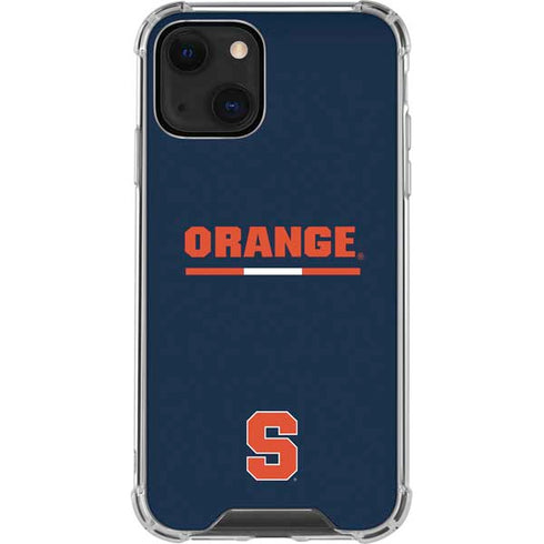 Syracuse University Orange iPhone 14 Plus Clear Case