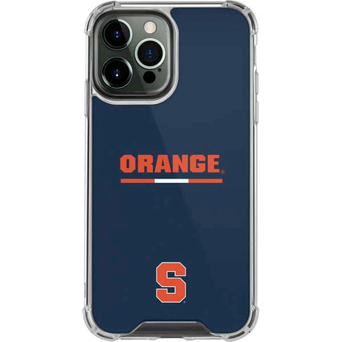 Syracuse University Orange iPhone 14 Pro Max Clear Case