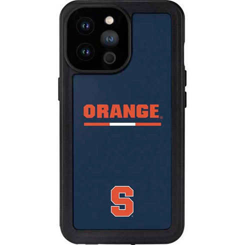 Syracuse University Orange iPhone 14 Pro Max Waterproof Case