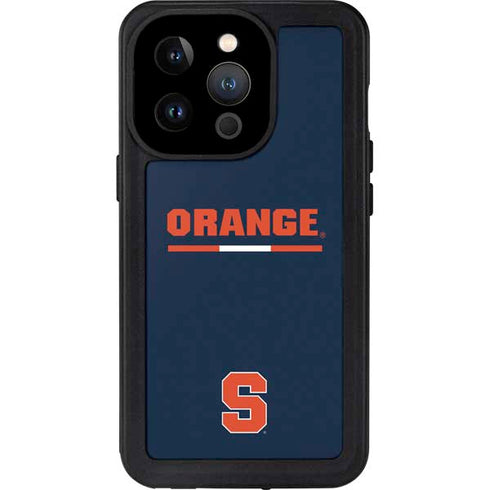 Syracuse University Orange iPhone 14 Pro Waterproof Case