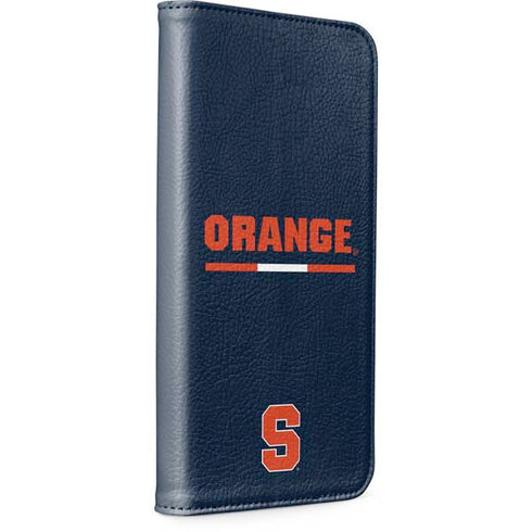 Syracuse University Orange iPhone 15 Plus Folio Case
