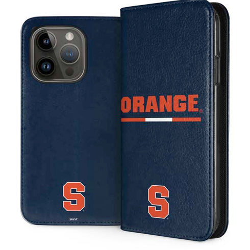 Syracuse University Orange iPhone 15 Pro Folio Case