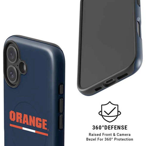 Syracuse University Orange iPhone 16 Magsafe Impact Case