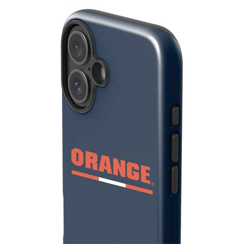 Syracuse University Orange iPhone 16 Plus Impact Case