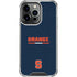Syracuse University Orange iPhone 16 Pro Clear Case