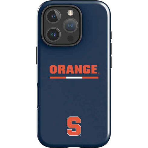 Syracuse University Orange iPhone 16 Pro Max Impact Case