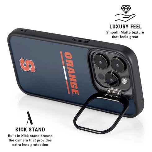 Syracuse University Orange iPhone 16 Pro Max Kickstand Case