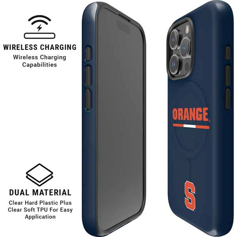 Syracuse University Orange iPhone 16 Pro Max Magsafe Impact Case