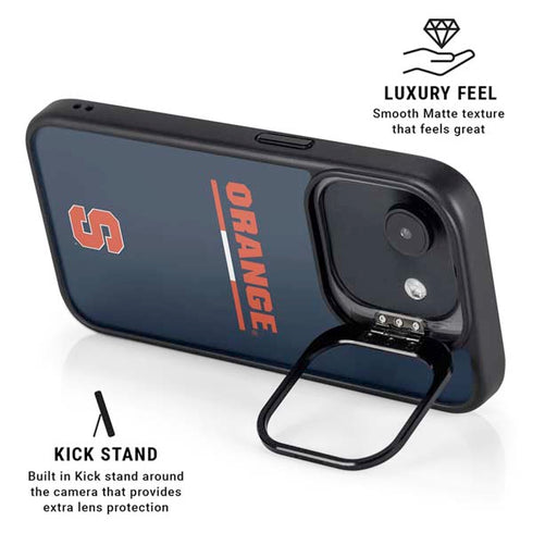 Syracuse University Orange iPhone 16e Kickstand Case