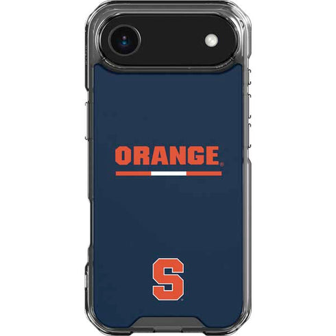 Syracuse University Orange iPhone 17 Air Clear Case