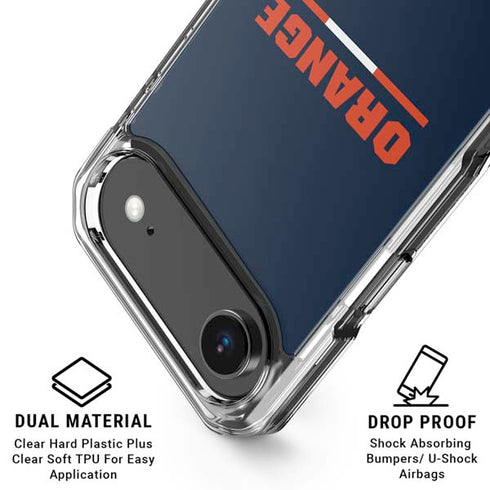 Syracuse University Orange iPhone 17 Air Clear Case