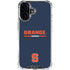 Syracuse University Orange iPhone 17 Clear Case