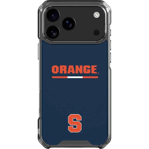 Syracuse University Orange iPhone 17 Pro Max Clear Case