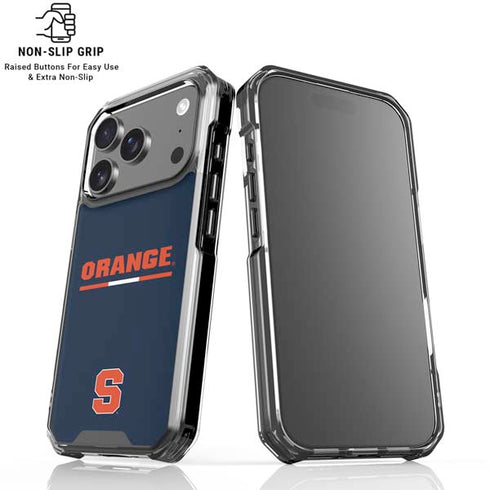 Syracuse University Orange iPhone 17 Pro Max Clear Case