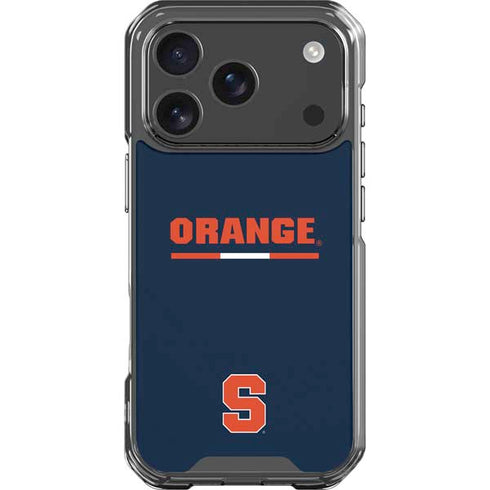 Syracuse University Orange iPhone 18 Pro Clear Case