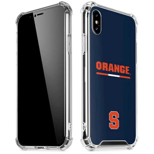 Syracuse University Orange iPhone X/XS Clear Case