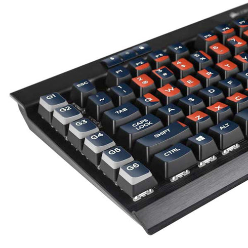 Syracuse University Orange K95 RGB PLATINUM Mechanical Gaming Keyboard Skin